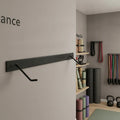 Fitness Mat Storage Rack Metal Shelf with Hooks Heavy - Duty Sturdy for Yogis, Home Gym, Workout Room - View 4 | SAMAG