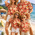 New Mother Kids Family Wear Beach Hawaiian Shirt Tropical - View 8 | SAMAG