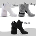 3 Pairs Anti-slip Soccer Socks Men Mid Tube Cotton Short | SAMAG