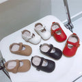 Baby Girls Walking Shoes Soft Sole Anti Slip Newborn Infant First Walkers Shoes Spring Autumn Toddler Kids Princess Shoes 1-2 Y