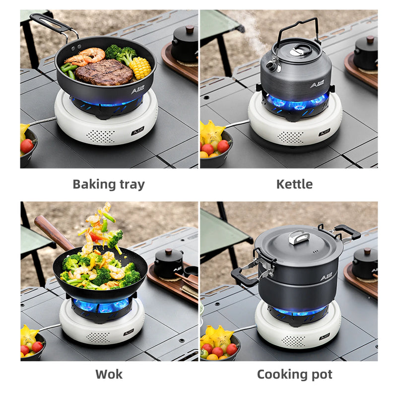 BISINNA Portable Camping Gas Stove 12800W High Power - View 6 | SAMAG