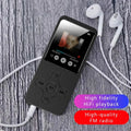 Portable Walkman Mini MP3 Player Bluetooth-compatible Speaker 8/16/32/64/128GB HiFi Music Speaker with FM Radio Recording E-book