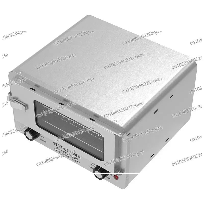 6L 12V 120W Electric Mini Car Oven Outdoor Camping 12V DC Microwave Oven Car Portable Oven