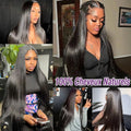 100% Raw Human Hair Weave Extensions 30 32 Inch Bone Straight Vietnamese Hair Bundles 16A Double Drawn Natural Black Color 3 4 Pcs Remy Hair Bundle For Women