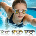 Swimming Goggles, Anti-Fog Lenses, Leak-Proof Silicone | SAMAG