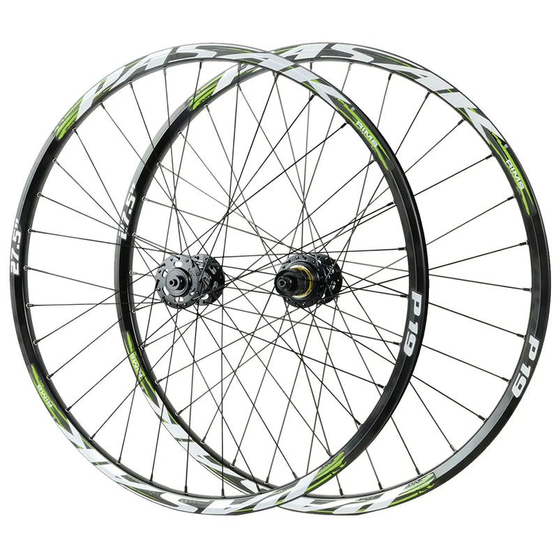 MTB bicycle wheels mountain bike wheel front2 rear4 bearing 26/27.5/29inch HG MS XD Six Hole Disc Brake QR100 135alloy hub thru