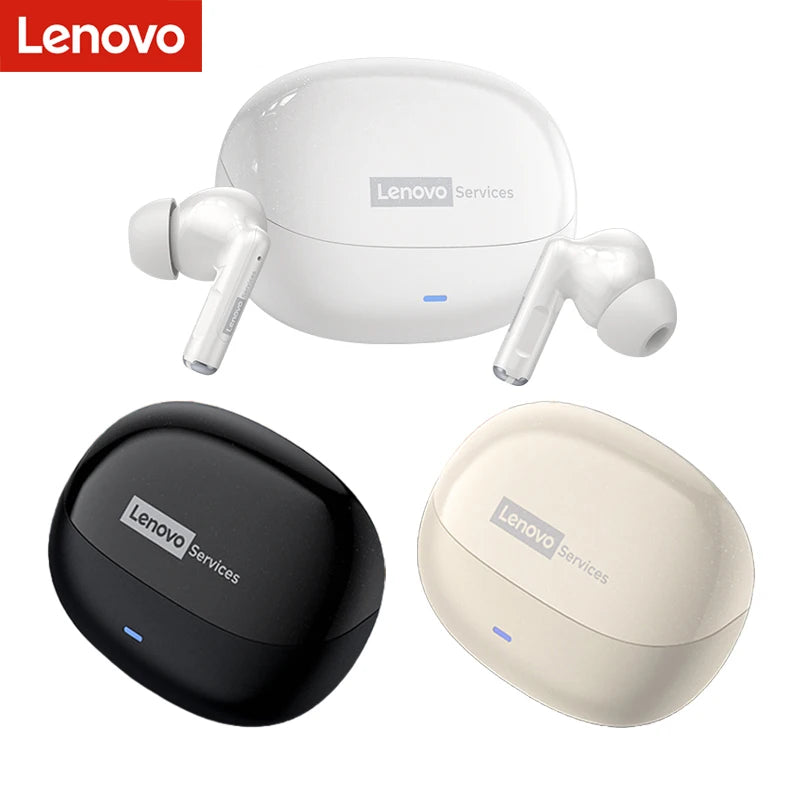 Lenovo LE257 Wireless Bluetooth 6.0 Earphones HiFi Sound ENC Call Noise Reduction TWS Headphones Gaming Sports Headset with Mic