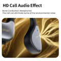 Bone Conduction Wireless Bluetooth Headphones Bluetooth 6.0 Sport Earphones Water And Sweat Proof Headset HD Call  Bluetooth Headphones With Mic