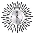 Wall Clock DIY Smart Wifi/No Wifi Clock Silent Movement Automatic Time Adjustment Mute Movement Living Room Office Wall Decor
