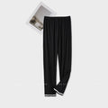 Men's Stylish Summer Pajama Pants, Thin Home Pants, Loose Breathable Air-Conditioned Pants with Elastic Waist