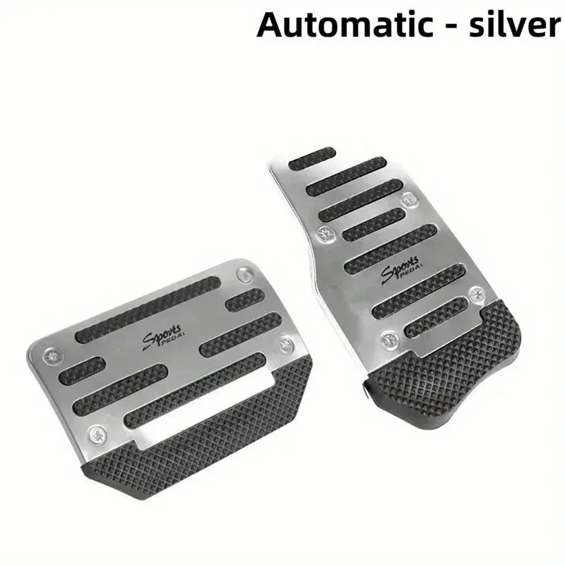 Automotive brake accelerator pedal, manual gear pedal, stainless steel universal pedal tool, automotive universal pedal