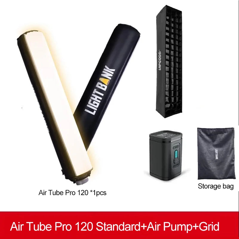 NEW Flynoodle Air Tube Pro 120 Light Bank Softbox for Aputure Nanlite Godox ZHIYUN COLBOR LED Video Light Diffuser Accessories