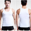 On Sale Men Vests Cotton Underwear Sleeveless Tank Top Solid Muscle Vest Undershirts O-neck Gymclothing Bodybuilding Tank Tops