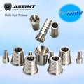 For OSSTEM Compatible Multi-Unit Titanium Abutment Universal Dental Implant Ti Base High Precision OEM for Hospitals & Clinics