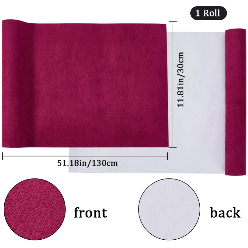 51 x 11.8" Suede Book Cloth Indigo for Book Binding A4-A8 Fabric Surface Paper Backed Bookcover Book Album Scrapbooking Archival