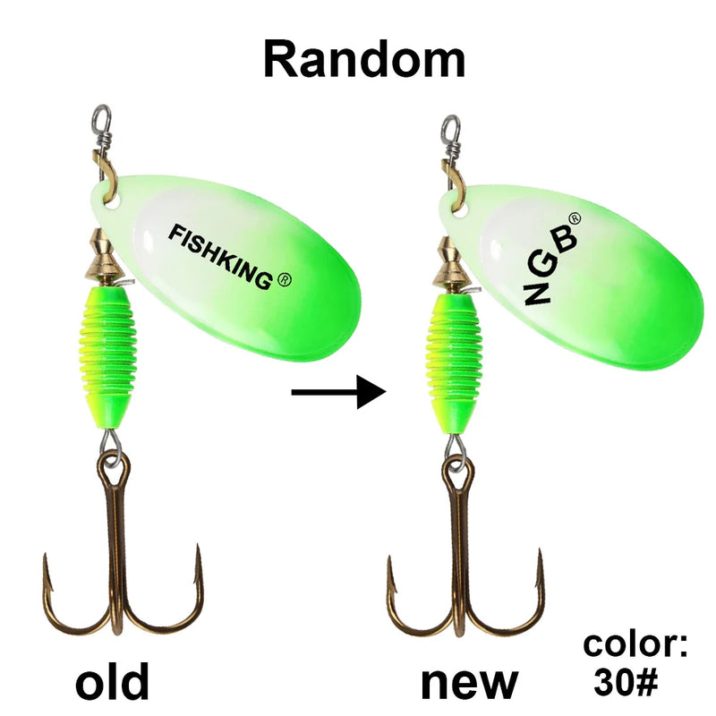 FISH KING New Metal Fishing Lure 4g 4.8g 7g 10g 14g | SAMAG
