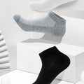 6 Pairs Breathable Men's Socks Short Ankle Elastic Solid Color Mesh High Quality Business Unisex Sokken Plus Size EU38-47
