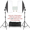 Softbox Lighting Kit Photography Studio Boom Arm for Video & YouTube Continuous Lighting Professional Lighting Set Photo Studio