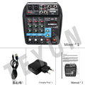 TEYUN 8 6 4 Channel DJ Sound Mixing Table 24 DSP Effect Audio Mixer Bluetooth PC USB Play Recording 48V Contoller Mixing Console