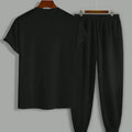 Hot selling new eagle print breathable round neck T-shirt and pants set for summer outdoor leisure fashion two-piece set