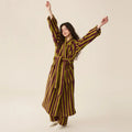 Thickened Flannel Robe Pants Pajamas Set Autumn Winter | SAMAG