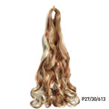 Loose Wave Braiding Hair Extensions 24" Synthetic Spiral Curls Braids Hair Pre Stretched Bouncy Braid French Curls Braiding Hair