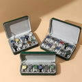 DELESYS Green Dust-proof Watch Jewelry Box With Zipper Watch Gift Box With Lock Jewelry Display Box Gift Box Birthday Present
