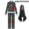Anime Game Korekiyo Shinguji Cosplay Costume Wig Dark Green Military Uniform Coat Hat Full Set Man Woman Halloween Carnival Suit