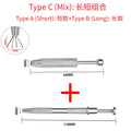 Metal Non-slip Handle Claw Pickup Tool For Piercing Ball Jewelry Grabber Diamond Catcher Aluminum Alloy Wholesale Tool