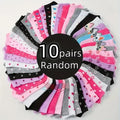 5/10/20/30pairs Simple Stripe Pattern Liner Anklets Socks | SAMAG