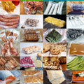 5 Rolls/Lot Food vacuum sealer Storage saver bags Vacuum 5 size Bags For Kitchen Vacuum Sealer to keep food fresh