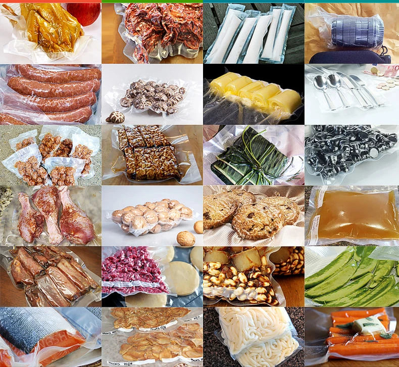 5 Rolls/Lot Food vacuum sealer Storage saver bags Vacuum 5 size Bags For Kitchen Vacuum Sealer to keep food fresh