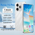 2026 Hot Reno 15 Pro original global version HQ intelligent Snapdragon 8 Gen3 7800mAh battery dual card dual standby