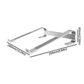 Universal Aluminum Alloy Laptop Stand Ergonomic Anti-Slip Silicone Computer Stand Foldable Portable Laptop Holder Computer Desk