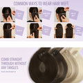 MRS Hair Bundles Human Hair Sew-in Double Weft Natural Straight Hair Bundles 50g/pack MachineRemy Natural Straight Bundle Deals