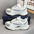 Men Chunky Platform Sneakers Breathable Mesh Patchwork Casual Shoes Thick Cushion Non Slip Walking Shoes Lace Up Fashion Streetw