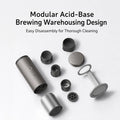 Original Mijia Portable Coffee Machine Mini Handheld Automatic for Home Office Use Capsule Coffee Powder Dual-Purpose