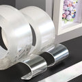 3M Nano Tape Double Sided Tape Transparent Reusable Waterproof Adhesive Tapes Cleanable Kitchen Bathroom Supplies Tapes