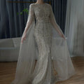 Serene Hill Saudi Arabia Caramel Mermaid Elegant Cape | SAMAG