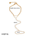 Fashion 18K Gold Plated Stainless Steel Zircon Ring Bracelet for Women Individualistic Daily Wear - Visuel 6 | SAMAG