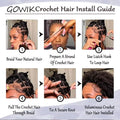 #4 Brown Straight Crochet Human Hair 26 Inch 100% Unprocessed Brazilian Virgin Hair Feather Crochet Human Hair 4 Pack 240G Chocolate Straight Human Crochet Hair Extensions