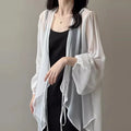 Summer Sun Protection Shirt Korean Women Chiffon Cardigan - View 4 | SAMAG