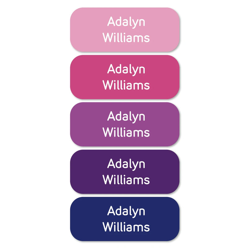 120pcs Custom Name Stickers 2 Sheets Waterproof Labels for School Supplies, Clothing, Lunch Boxes, Water Bottles, Daycare