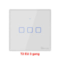 SONOFF T2 EU/US Wall Smart Switch 433Mhz RF Remote Control Wi-Fi Touch Smart Scene via eWeLink APP Works With Alexa Google Home