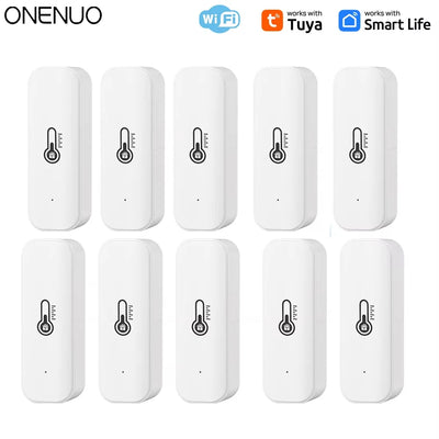 Tuya WiFi Temperature Humidity Sensor Smart Life Remote | SAMAG