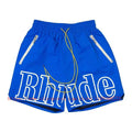 Style RHUDE Men's Casual Shorts Hip Hop Elastic Waist | SAMAG