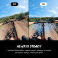 Insta360 X5 Action Camera Waterproof 8K 30fps Replaceable Lenses Triple AI Chip Superior Low Light 185 Mins Run Life