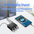 YS-T50L HiFi Amplifier Channel 2.0 Bluetooth Amp 3.5mm Active Speakers for Home Sound Systems Supporting APP Operation