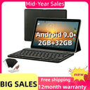 10.1 INCH V9 Android 9.0 Tablet PC 2GB RAM 32GB ROM CPU MT8167 Quad Core Resolution 1280 X 800 IPS Dual Camera Battery 5000mA