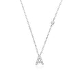 ANDYWEN 925 Sterling Silver Gold Small 26 Letters A- Z Zircon CZ Pendant Monogram Necklace Me 2020 Initial Alphabet M A Jewelry